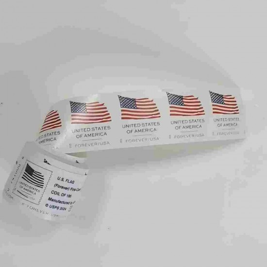 2025 U.S. Flags Rolls Forever First Class Postage Stamps