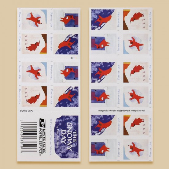 2017 US Snowy Day Forever Postage Stamps