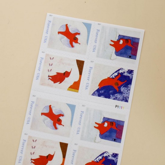 2017 US Snowy Day Forever Postage Stamps