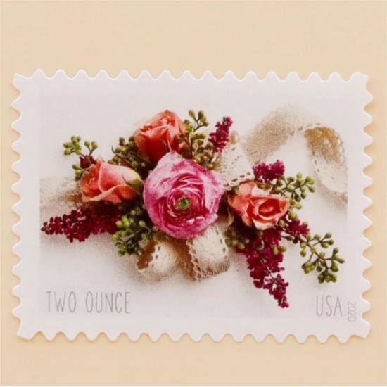 2020 US Wedding Garden Corsage Two Ounce Forever Stamps 2020 US Wedding Garden Corsage Two Ounce Forever Stamps