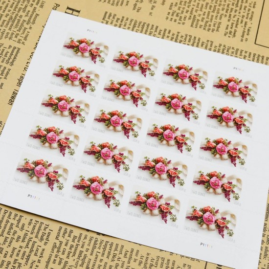 2020 US Wedding Garden Corsage Two Ounce Forever Stamps 2020 US Wedding Garden Corsage Two Ounce Forever Stamps