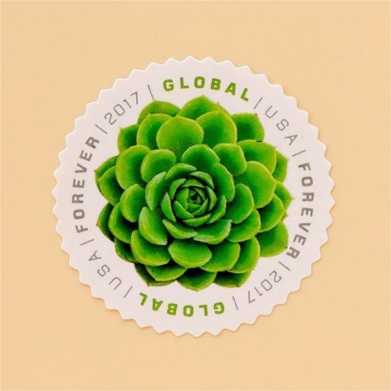 2017 USA Global Succulents Forever Stamps