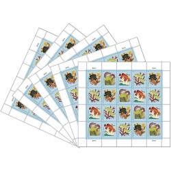 2019 US Coral Reefs Postcard Stamps