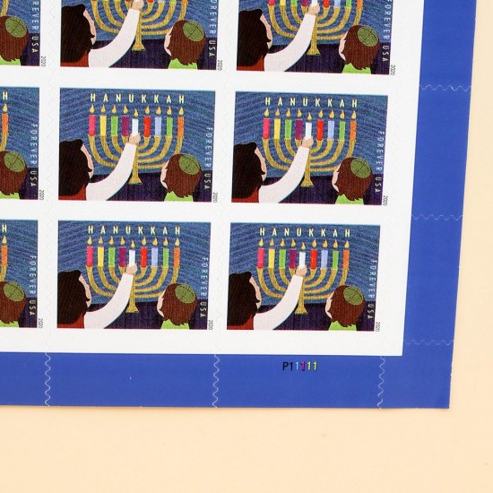 2020 US Hanukkah Forever Stamps